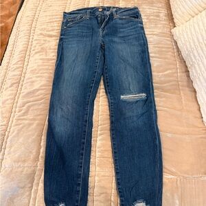 Women’s 7 for All Mankind Roxane cropped Jean size 29